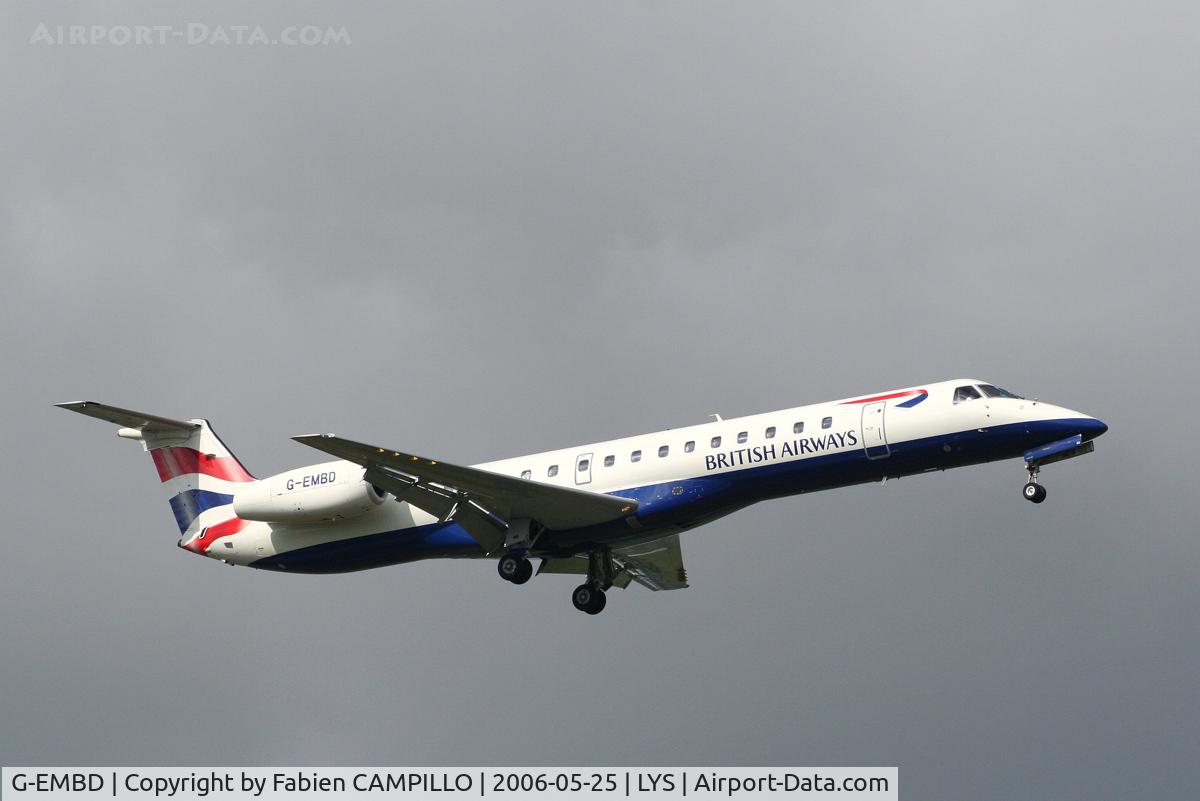G-EMBD, 1998 Embraer EMB-145EU (ERJ-145EU) C/N 145039, British Airways