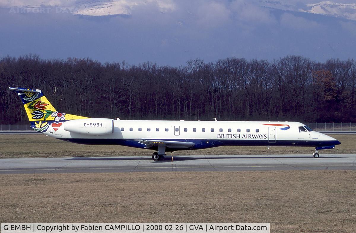 G-EMBH, 1999 Embraer EMB-145EU (ERJ-145EU) C/N 145107, British Regional Airlines