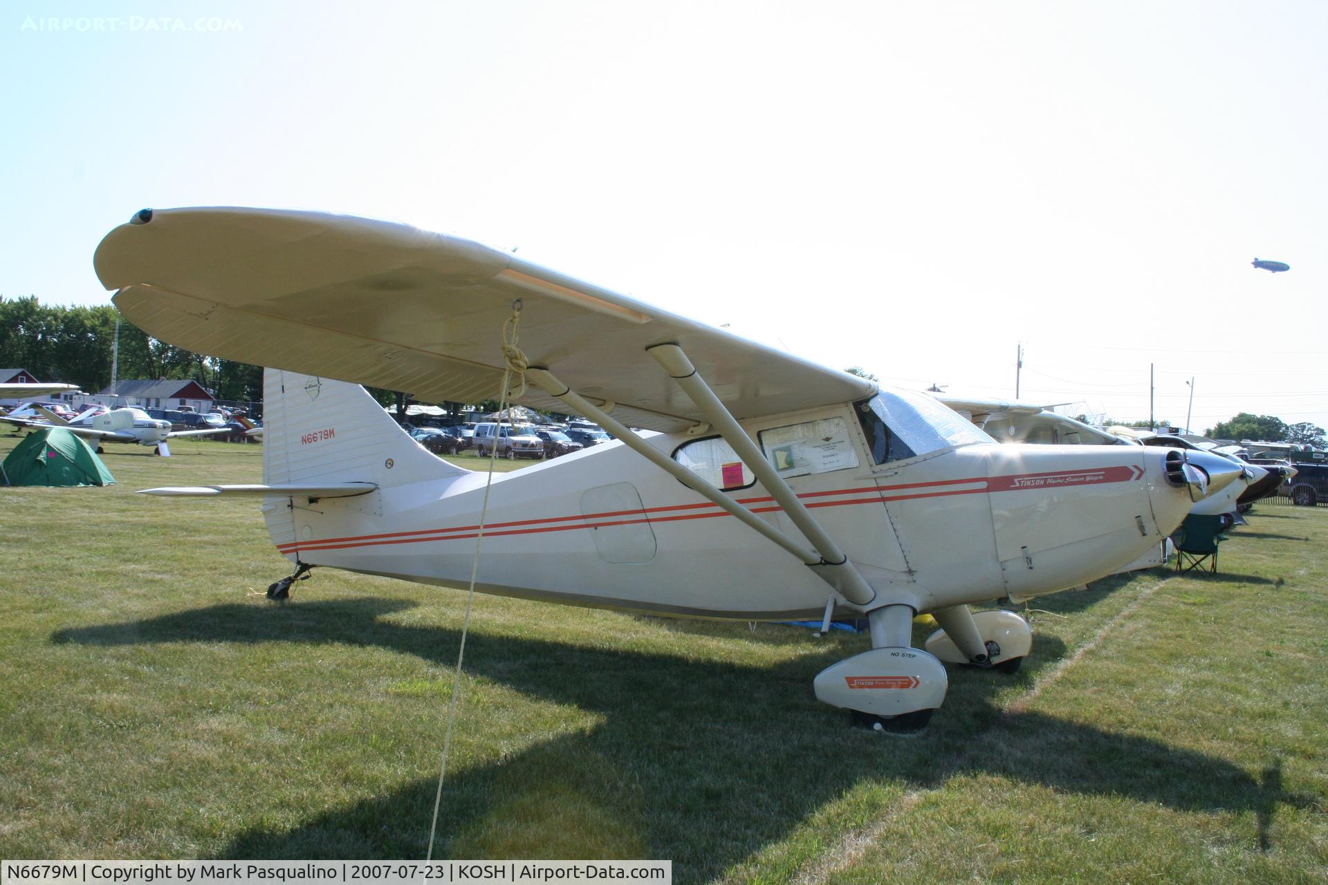 N6679M, 1948 Stinson 108-3 Voyager C/N 108-4679, Stinson 108-3
