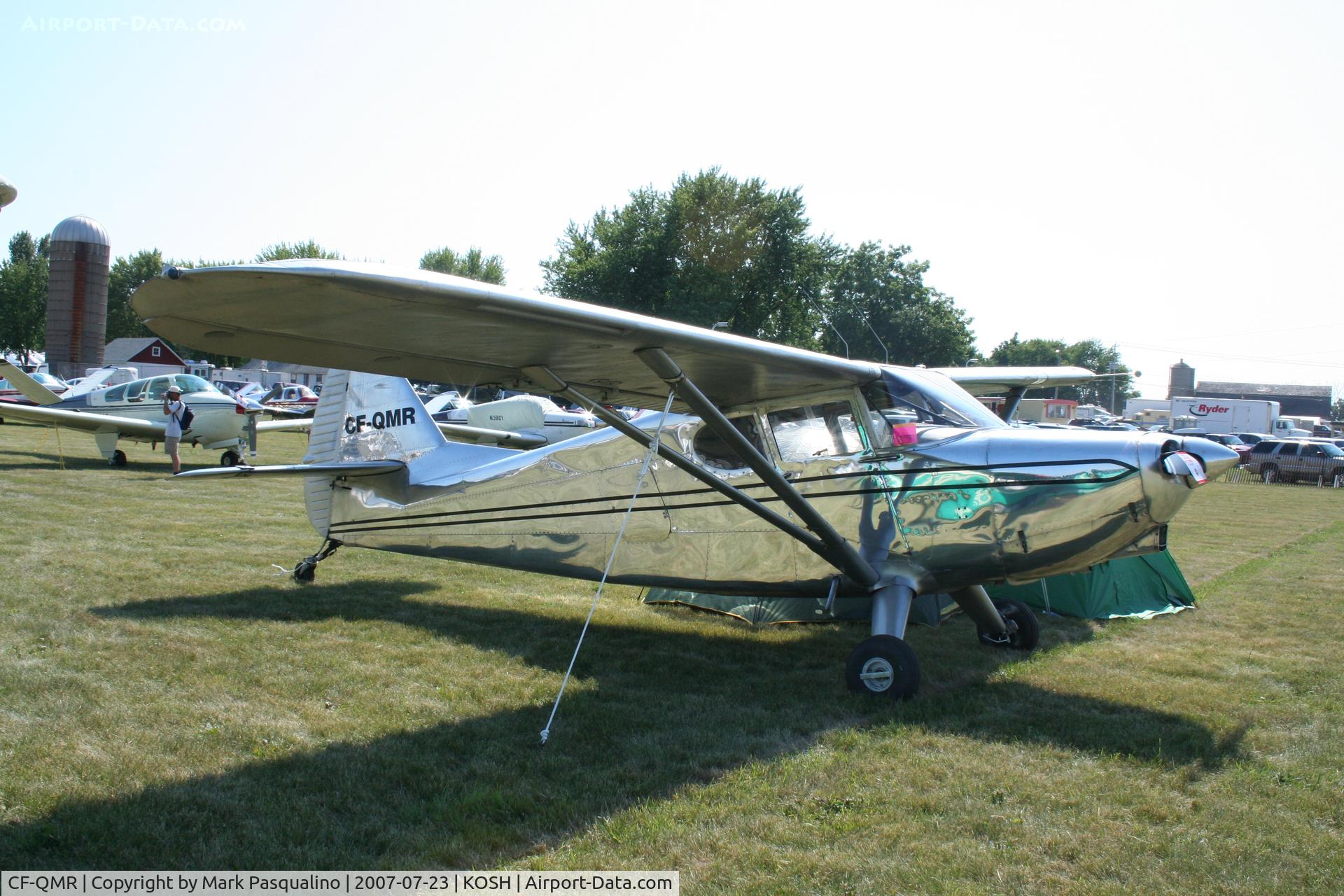 CF-QMR, 1946 Stinson 108-1 Voyager C/N 108-772, Stinson 108-1