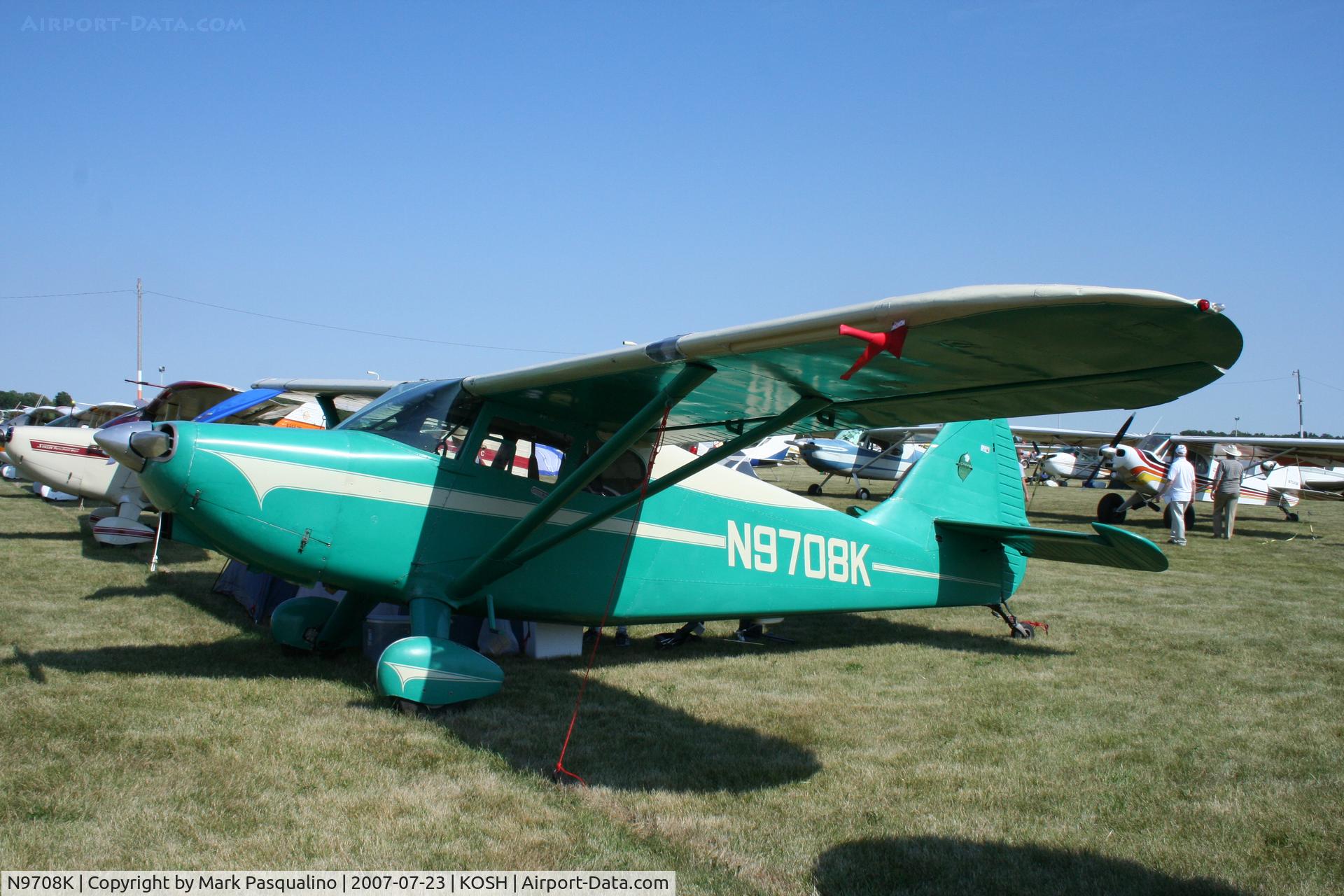 N9708K, 1947 Stinson 108-2 Voyager C/N 108-2708, Stinson 108-2