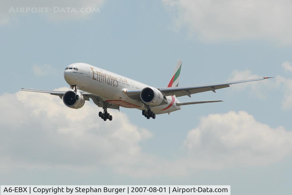 A6-EBX, 2007 Boeing 777-31H/ER C/N 32729, [Nikon D200]