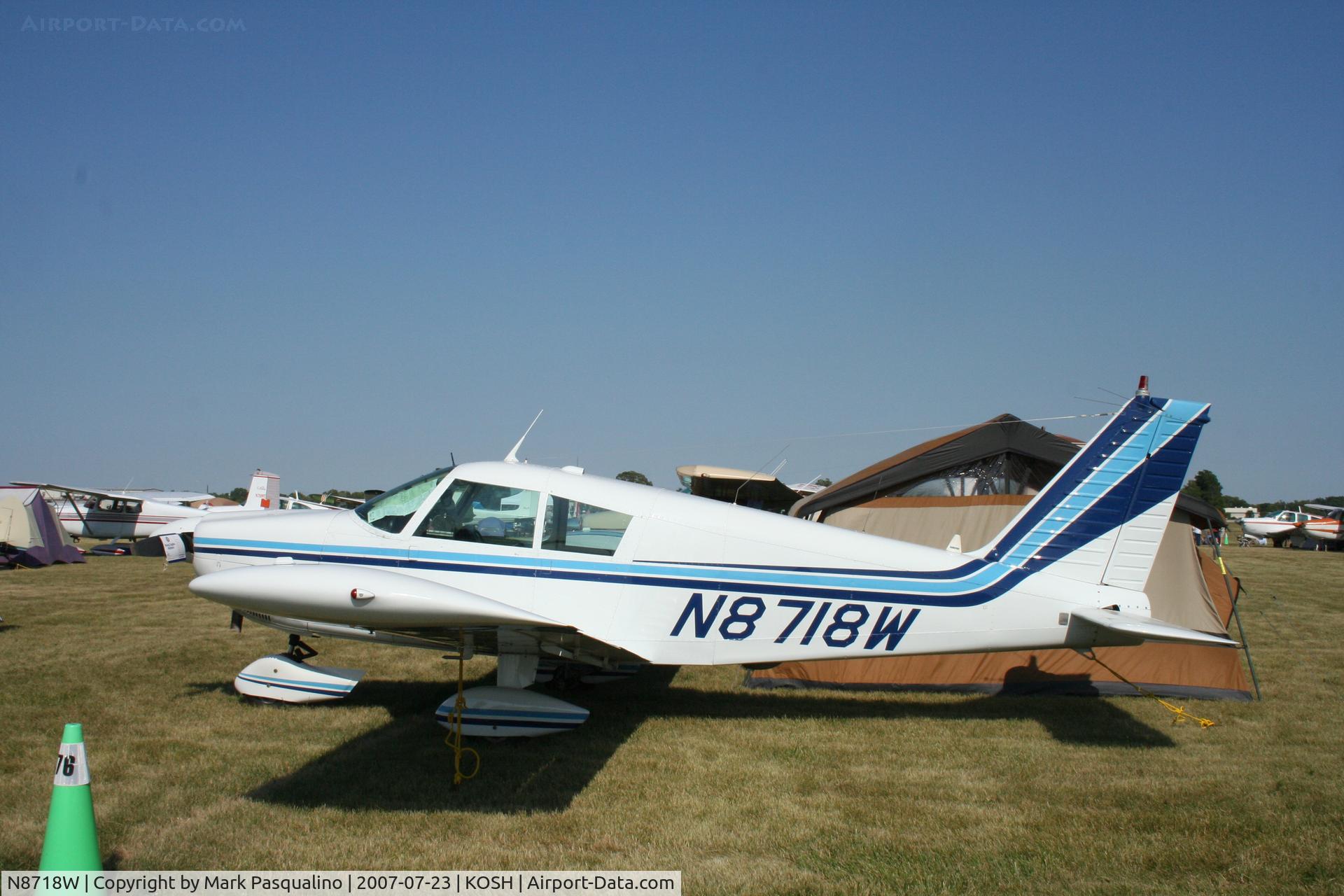 N8718W, 1964 Piper PA-28-235 Pathfinder C/N 28-10253, Piper PA-28-235