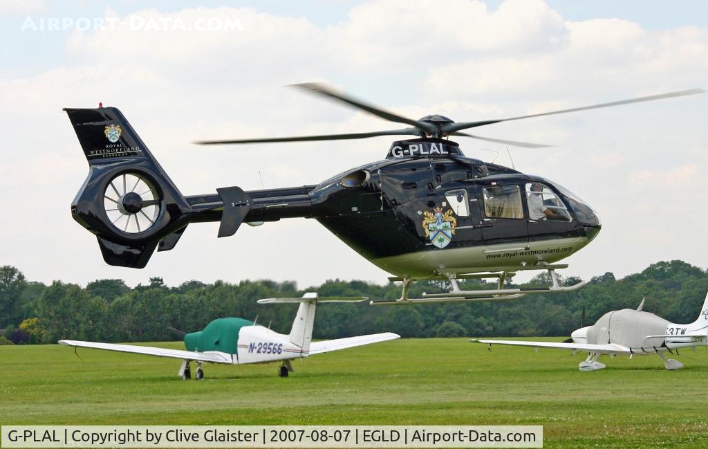 G-PLAL, 2005 Eurocopter EC-135T-2 C/N 0407, Originally owned to, Pure Leisure Air Ltd in June 2006. Currently with Eurocopter UK Ltd since December 2011