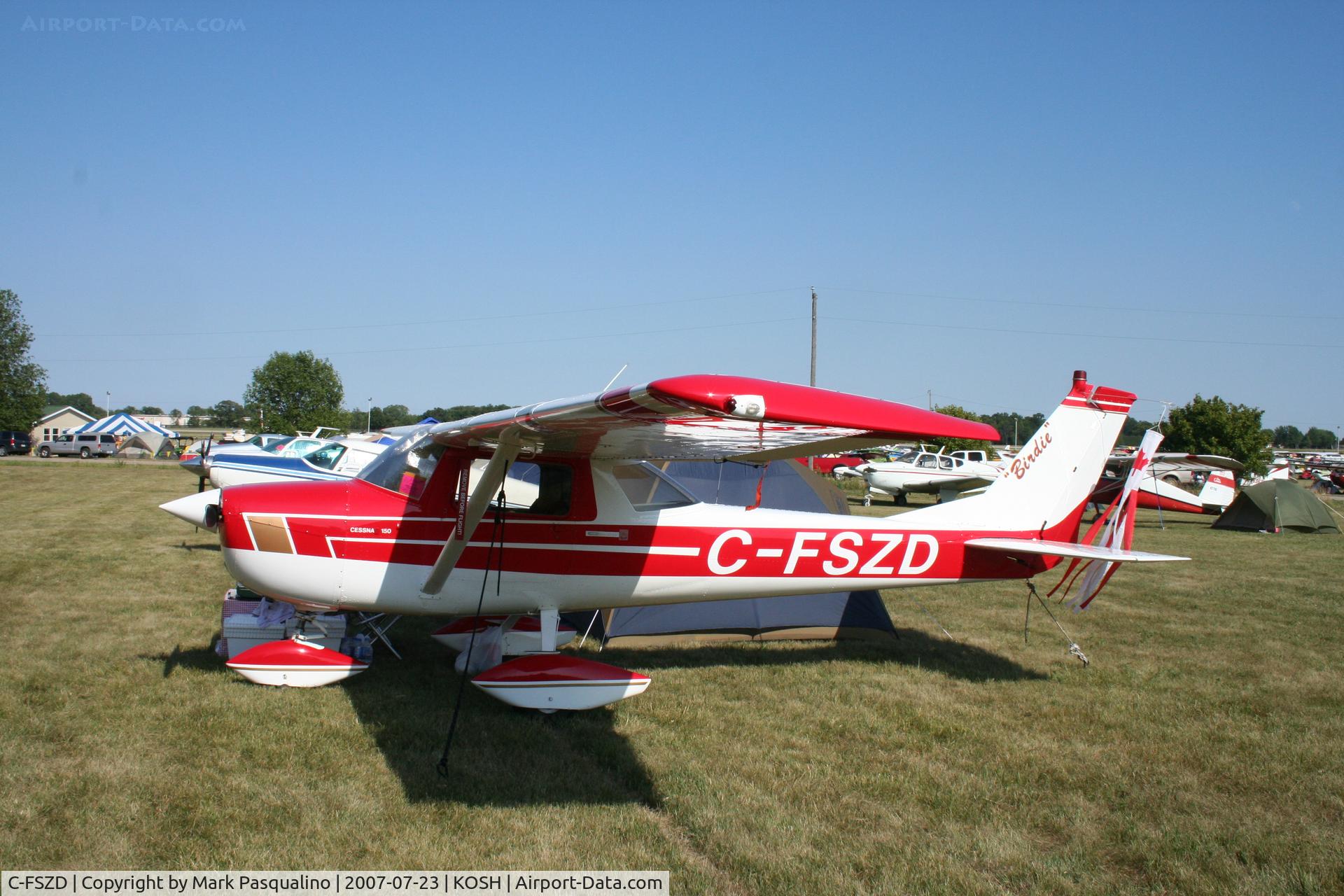 C-FSZD, 1965 Cessna 150F C/N 15062459, Cessna 150