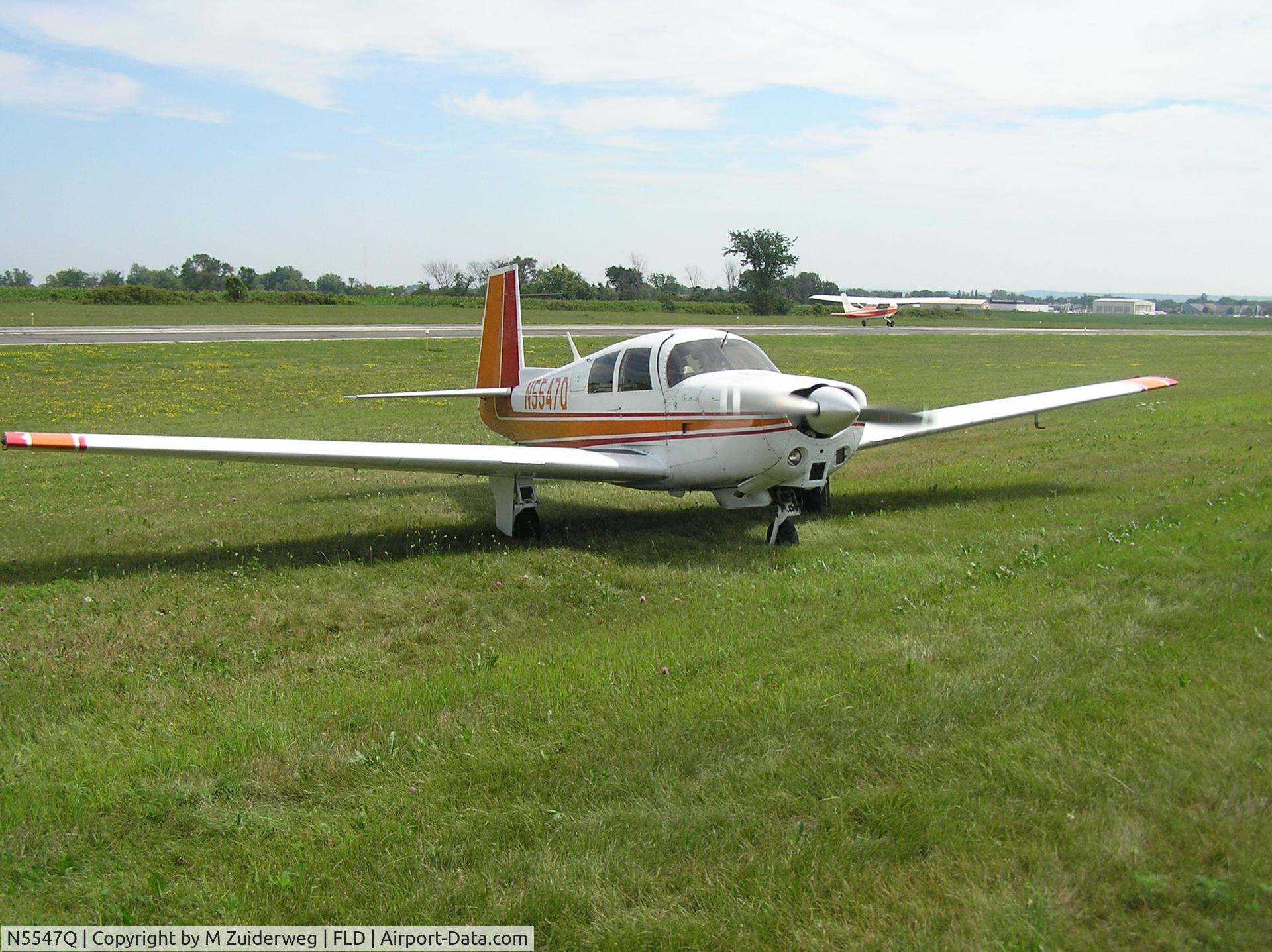 N5547Q, 1965 Mooney M20C Ranger C/N 2962, N5547Q at Fond Du Lac, WI