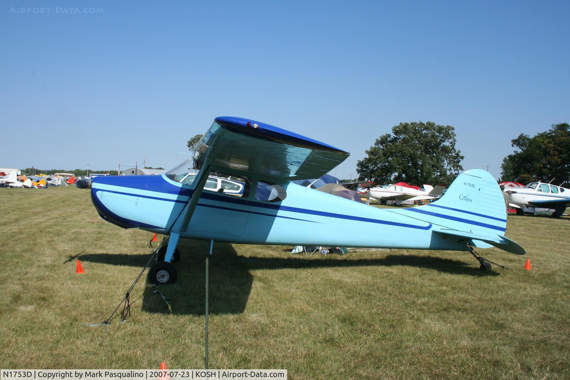 N1753D, 1951 Cessna 170B C/N 20196, Cessna 170B