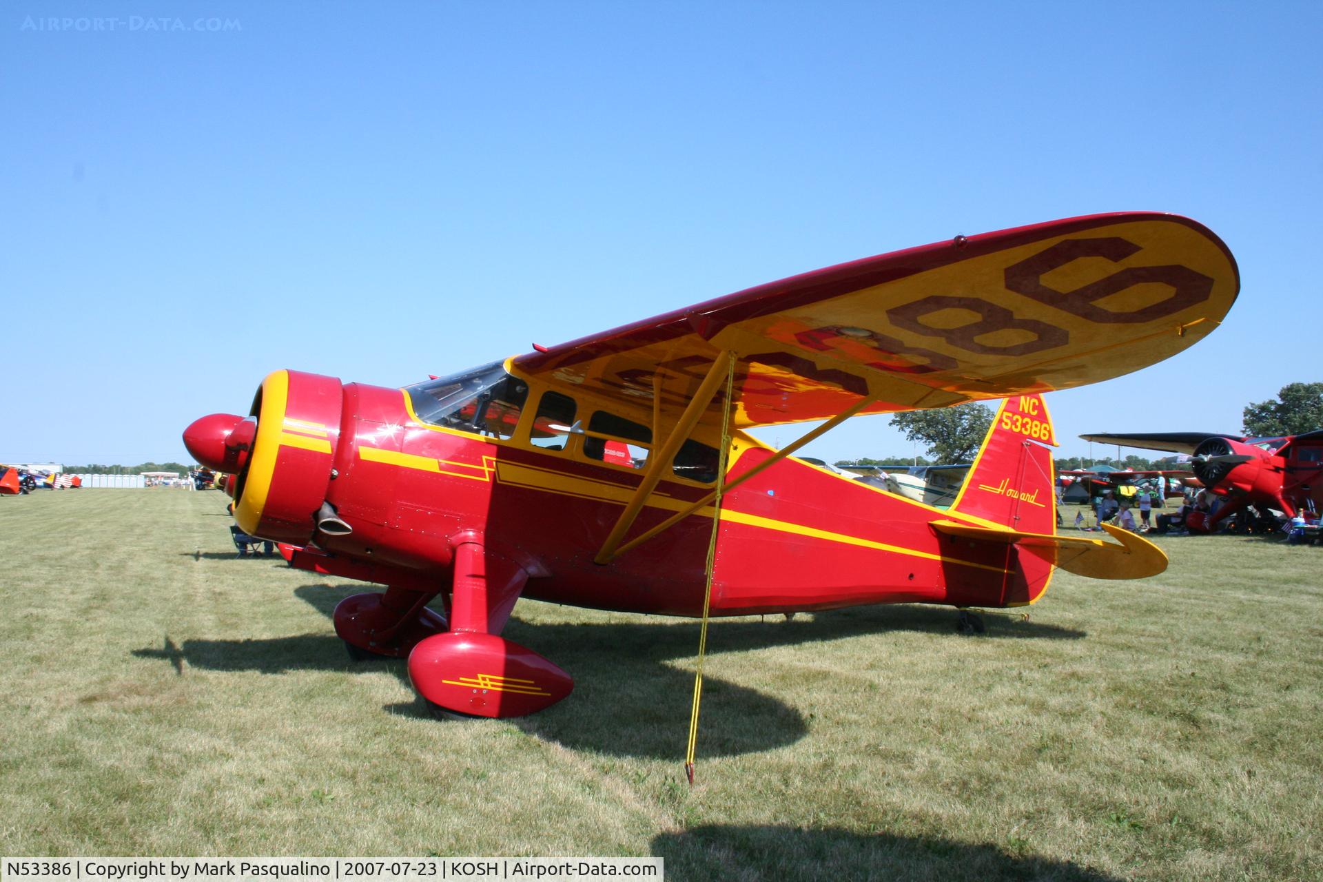 N53386, 1943 Howard Aircraft DGA-15P C/N 29511, DGA-15P