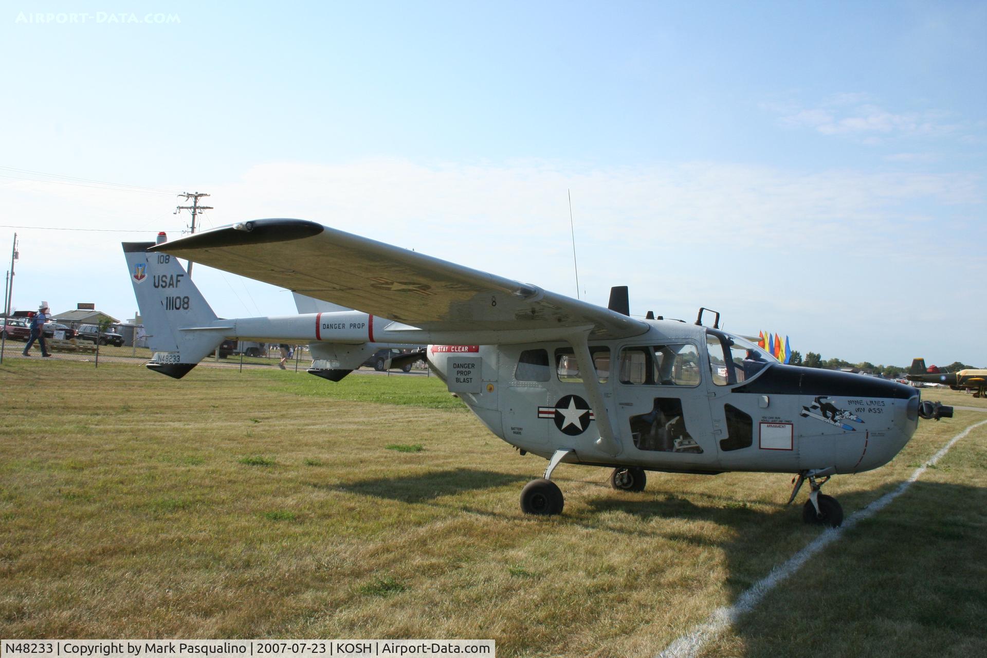 N48233, 1968 Cessna M337B (O-2A) Super Skymaster C/N 337M-0294, Cessna 0-2A