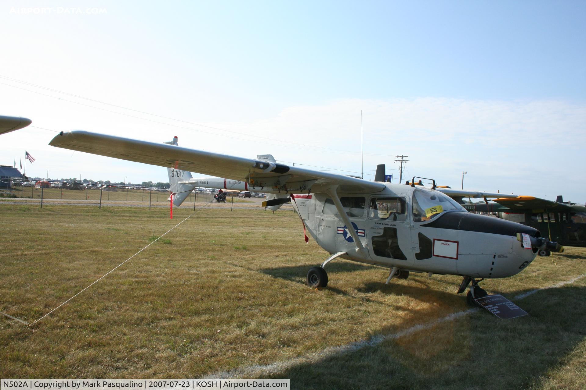 N502A, 1969 Cessna M337B (O-2A) Super Skymaster C/N 337M-0415 (69-7617), Cessna O-2A