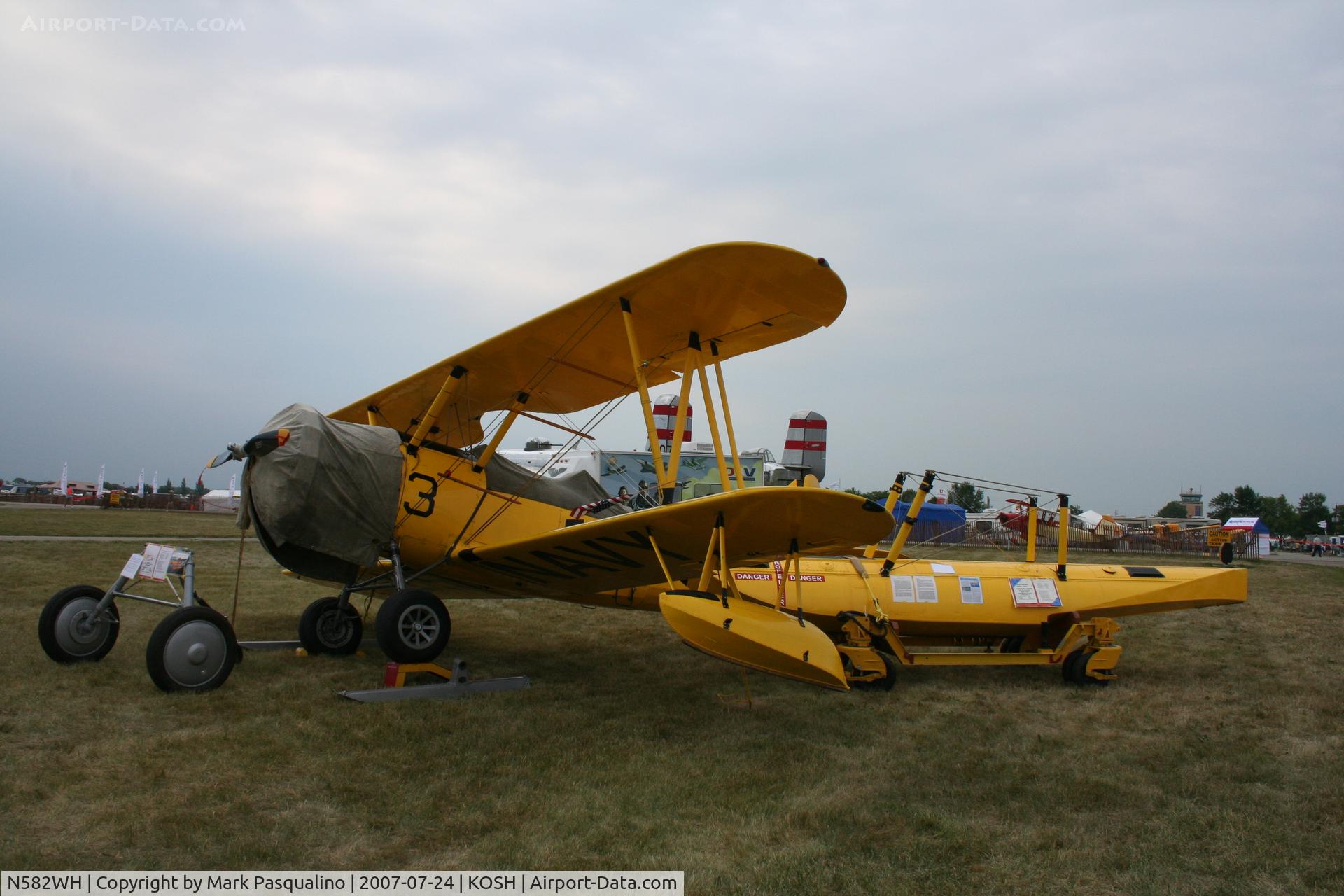N582WH, 1940 Naval Aircraft Factory N3N-3 C/N 2003, N3N-3