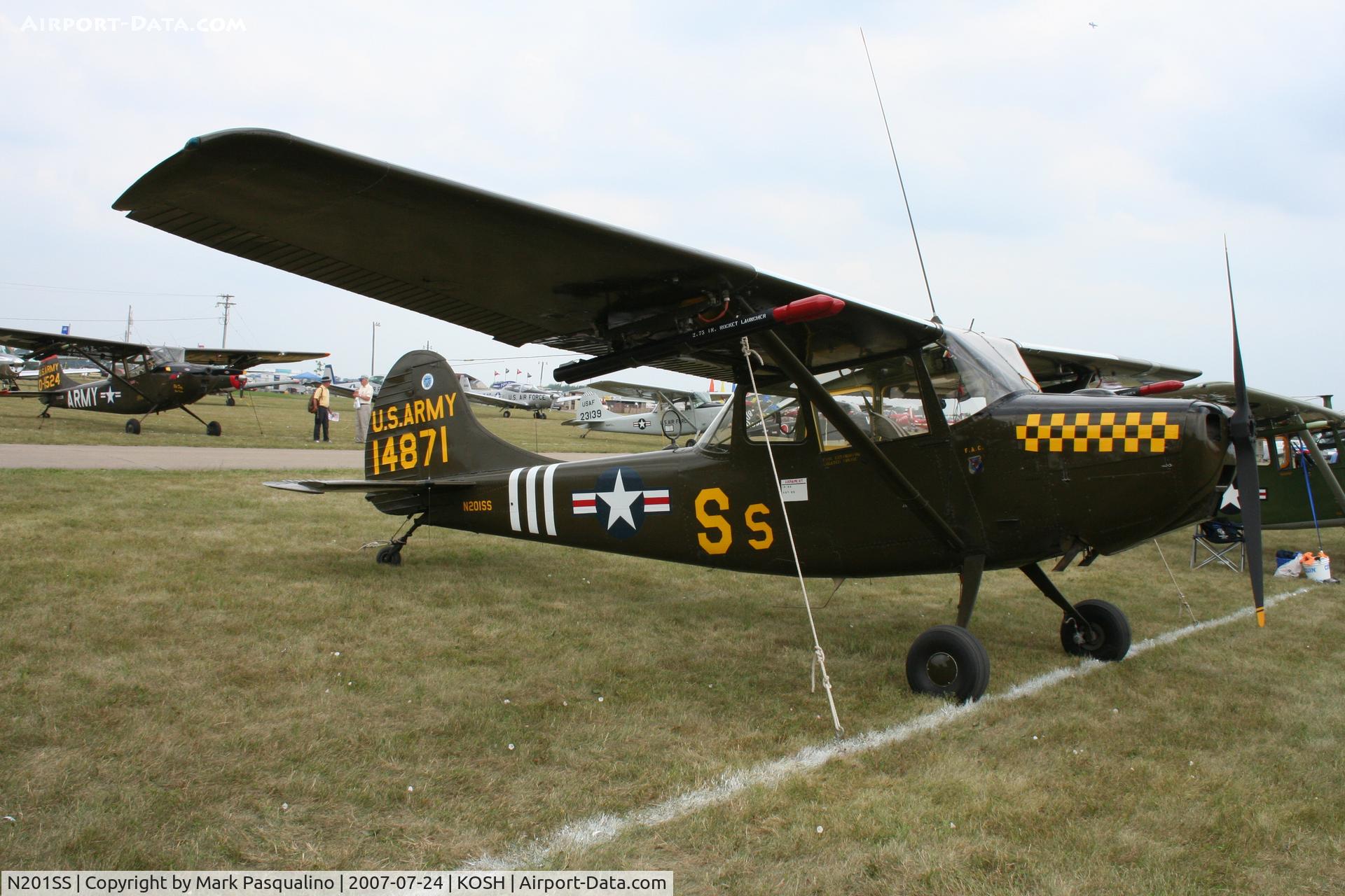 N201SS, 1952 Cessna 305A C/N 21756, Cessna L-19