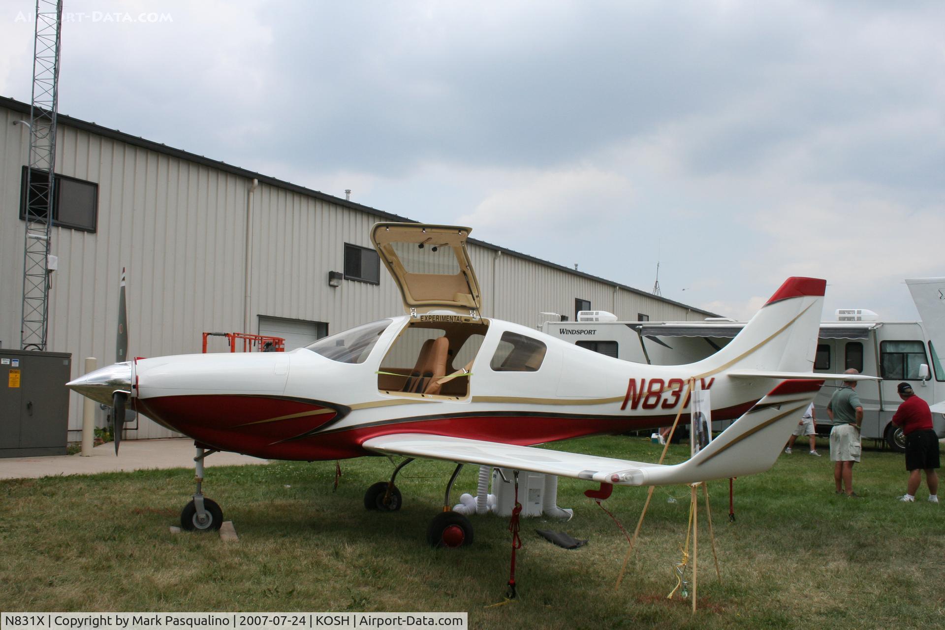 N831X, 2006 Lancair IV-P C/N LIV-453, Lancair IVP