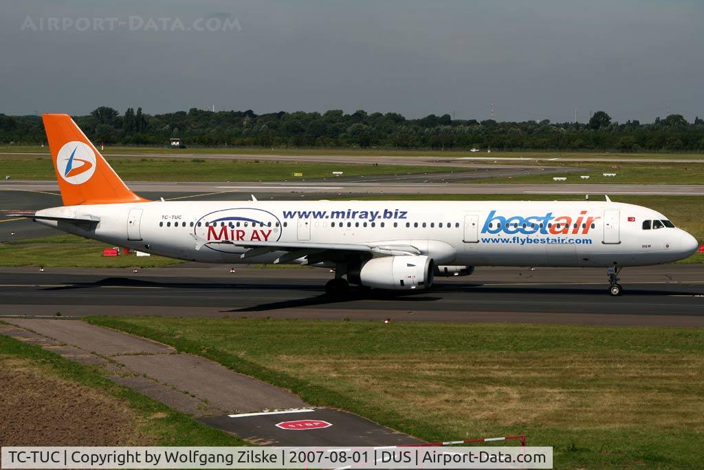TC-TUC, 1996 Airbus A321-131 C/N 614, visitor
