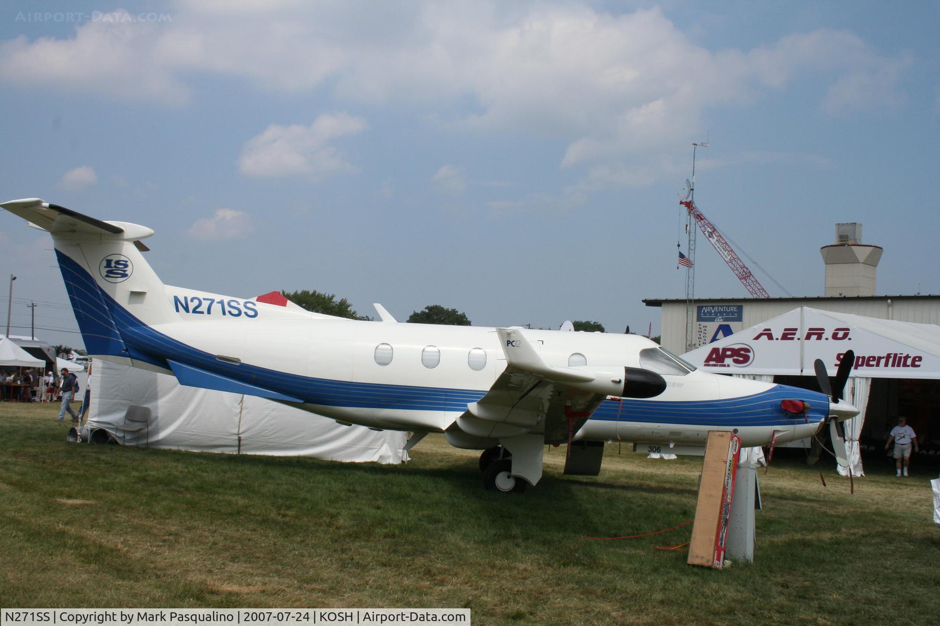 N271SS, 2000 Pilatus PC-12/45 C/N 306, PC-12