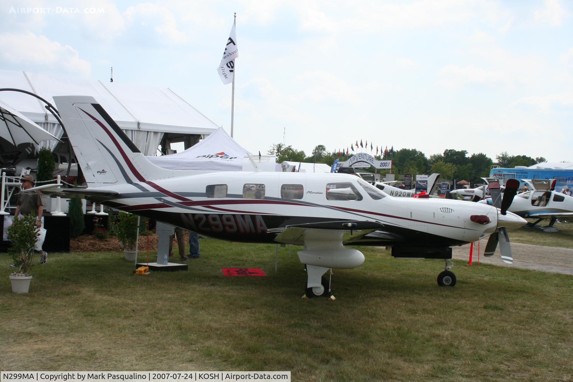 N299MA, 2007 Piper PA-46-500TP C/N 4697294, Piper PA-46-500TP