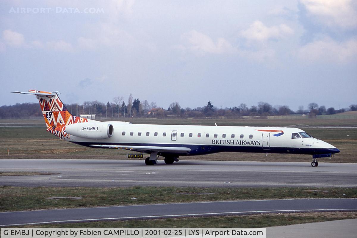 G-EMBJ, 1999 Embraer ERJ-145EU (EMB-145EU) C/N 145134, British Regional Airlines