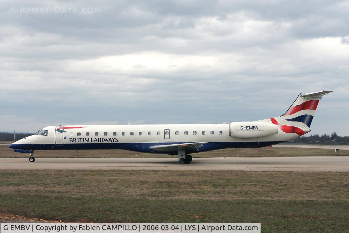 G-EMBV, 2001 Embraer EMB-145EU (ERJ-145EU) C/N 145482, British Regional Airlines