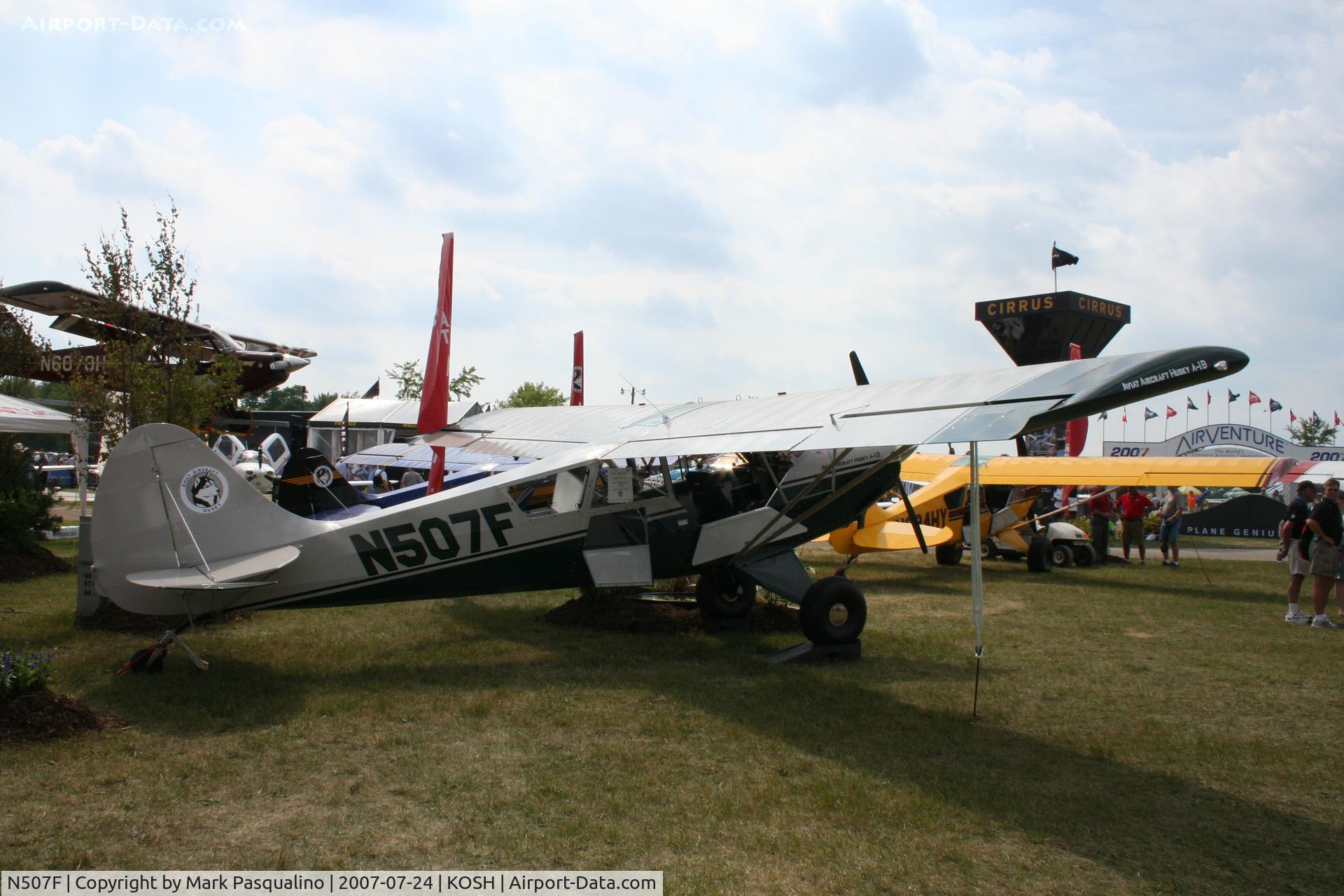 N507F, 2007 Aviat A-1B Husky C/N 2398, A-1B