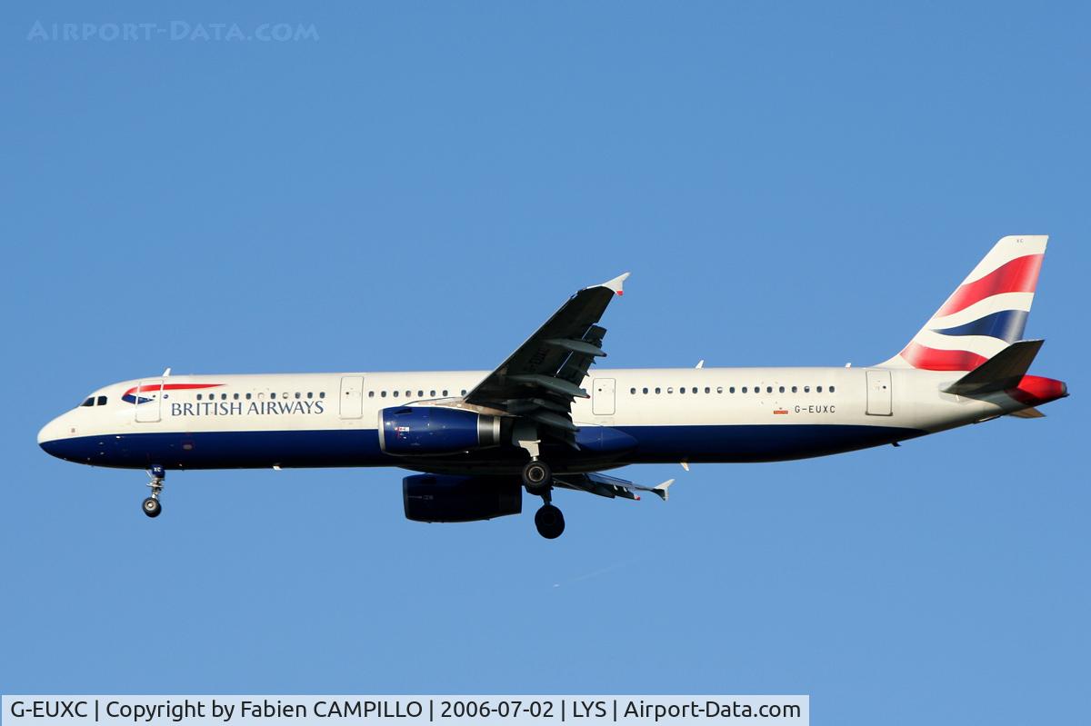 G-EUXC, 2004 Airbus A321-231 C/N 2305, British Airways