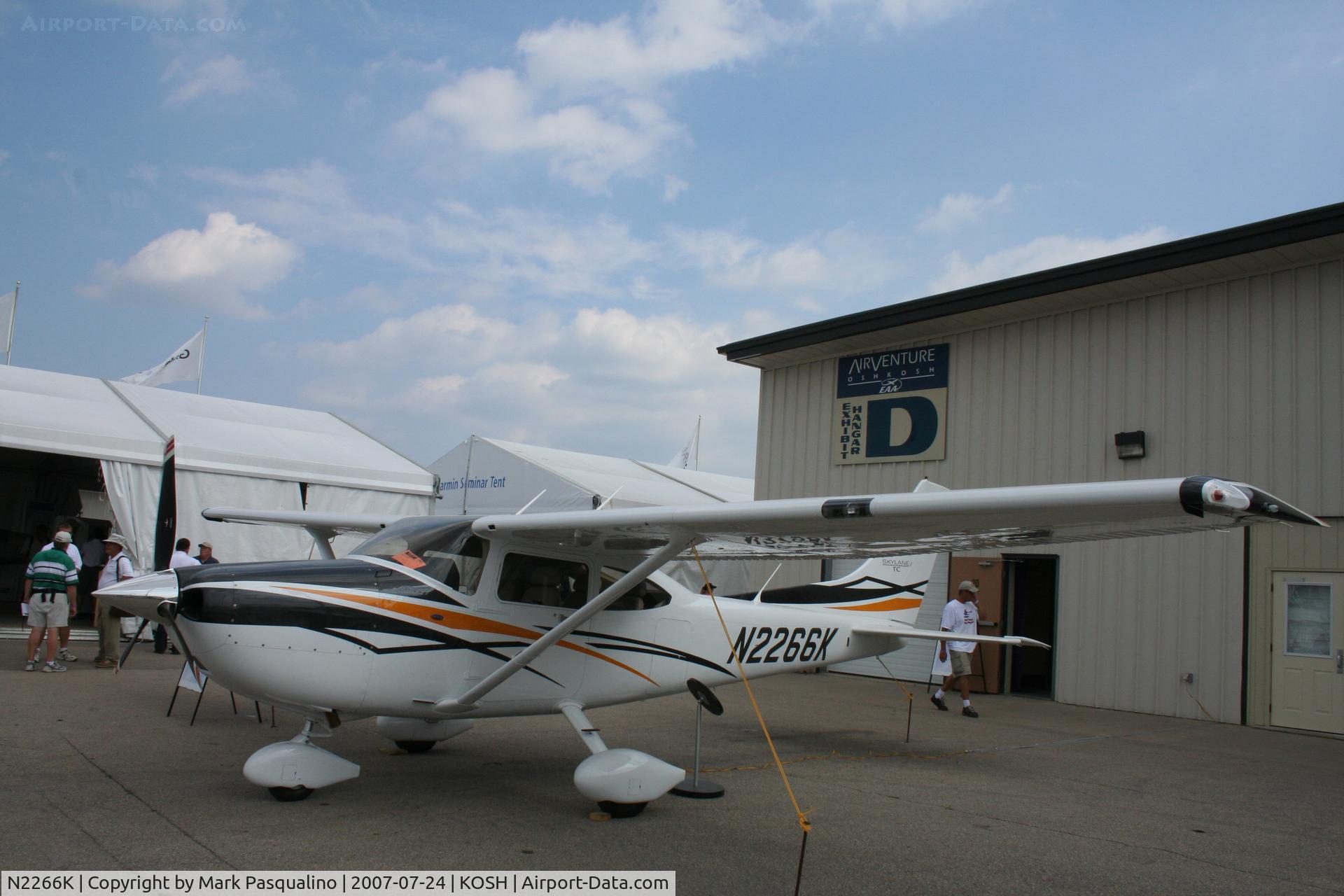 N2266K, 2007 Cessna T182T Turbo Skylane C/N T18208721, Cessna 182