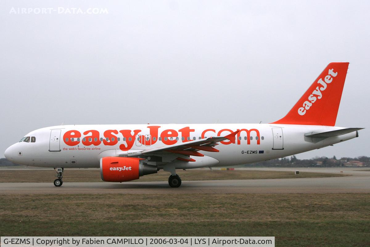 G-EZMS, 2004 Airbus A319-111 C/N 2378, EasyJet