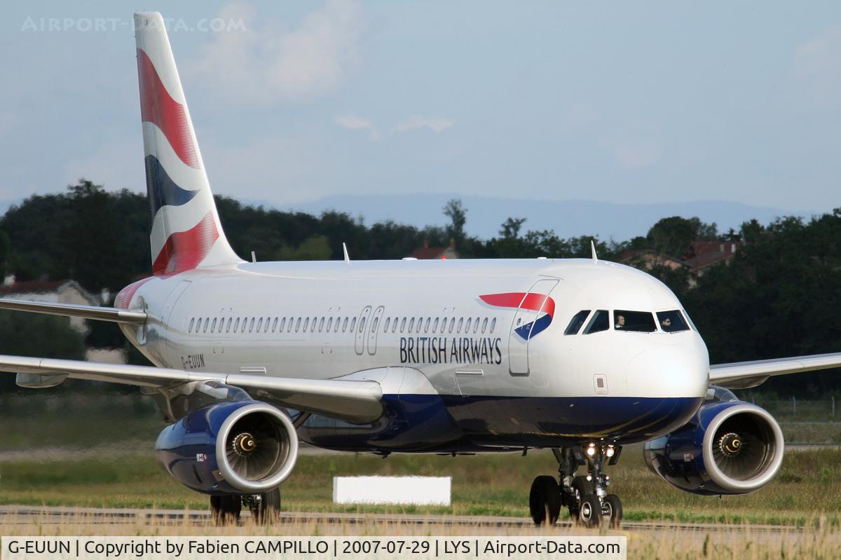 G-EUUN, 2003 Airbus A320-232 C/N 1910, British Airways