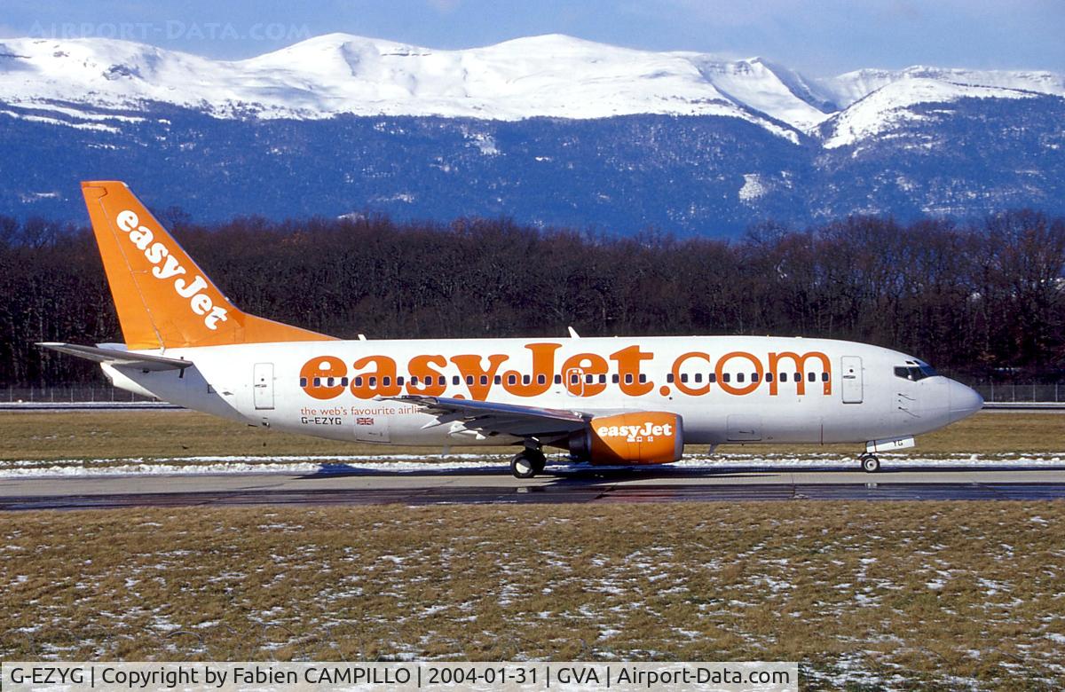 G-EZYG, 1998 Boeing 737-33V C/N 29331, EasyJet
