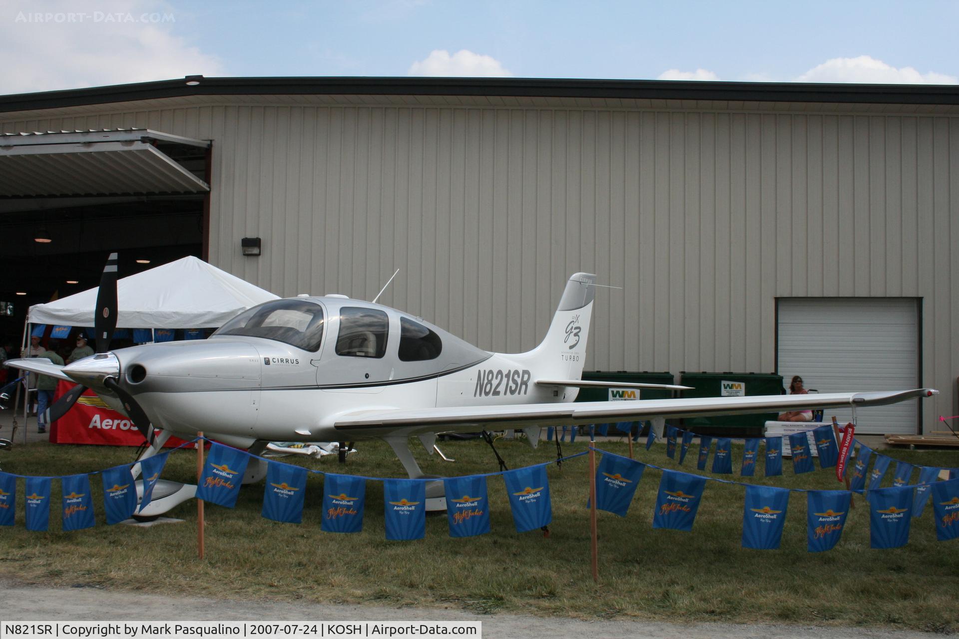 N821SR, 2007 Cirrus SR22 C/N 2614, SR22
