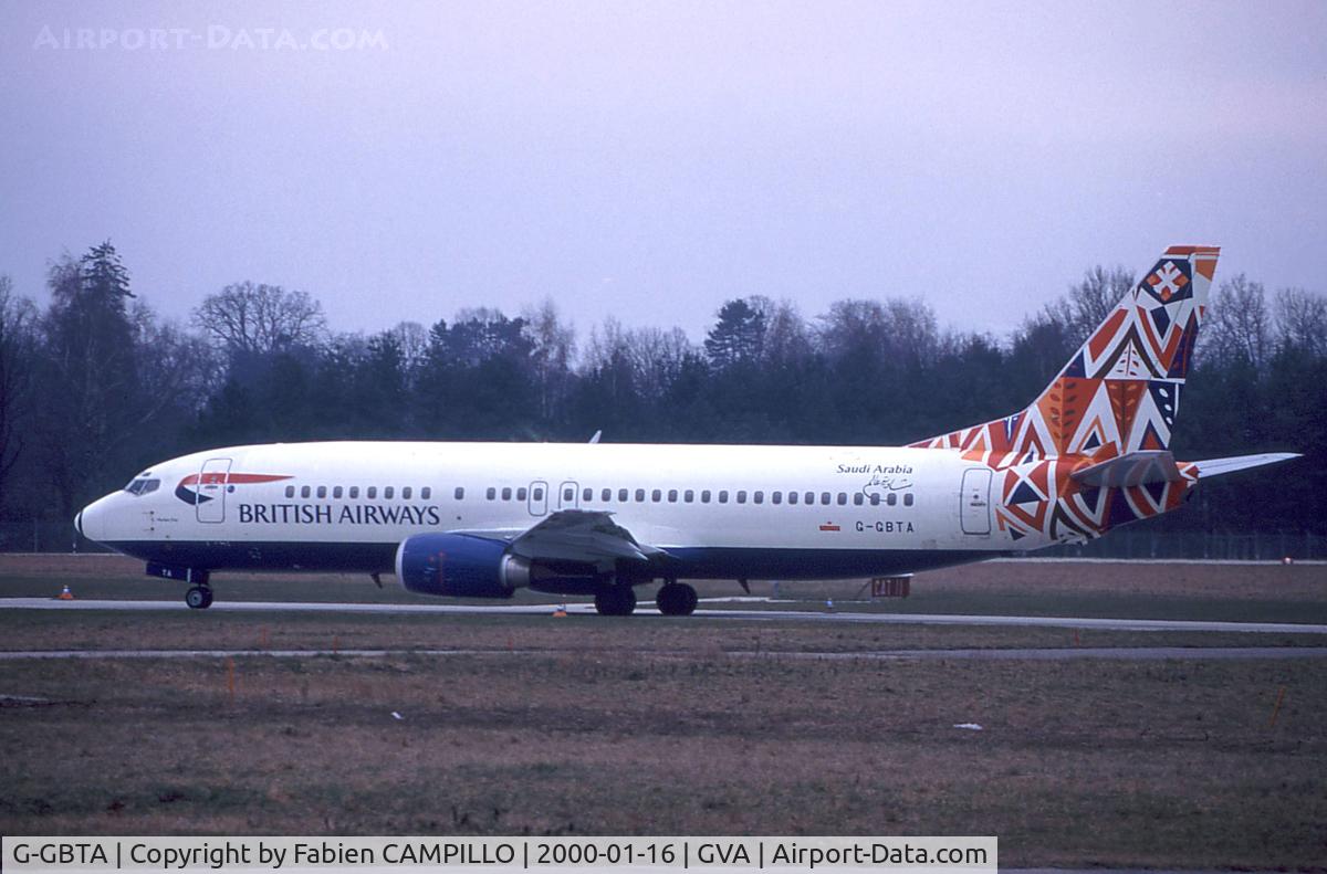 G-GBTA, 1993 Boeing 737-436 C/N 25859, British Airways