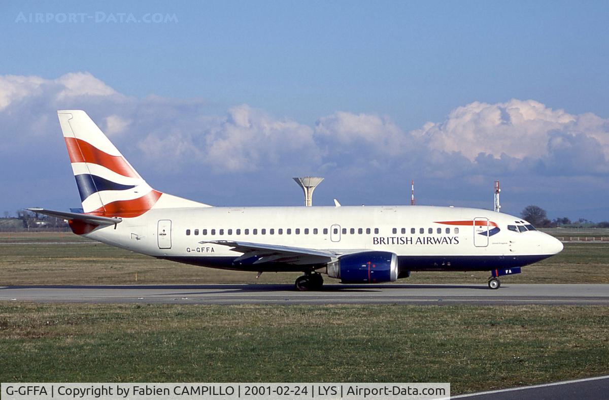 G-GFFA, 1990 Boeing 737-59D C/N 25038, British Airways