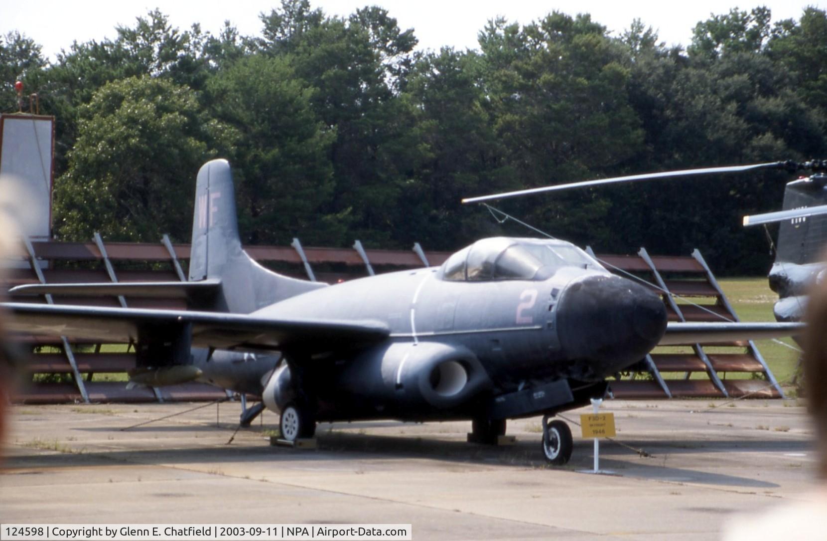 124598, 1951 Douglas F3D-2 Skyknight C/N 7468, TF-10B/F3D-2 at the National Museum of Naval Aviation