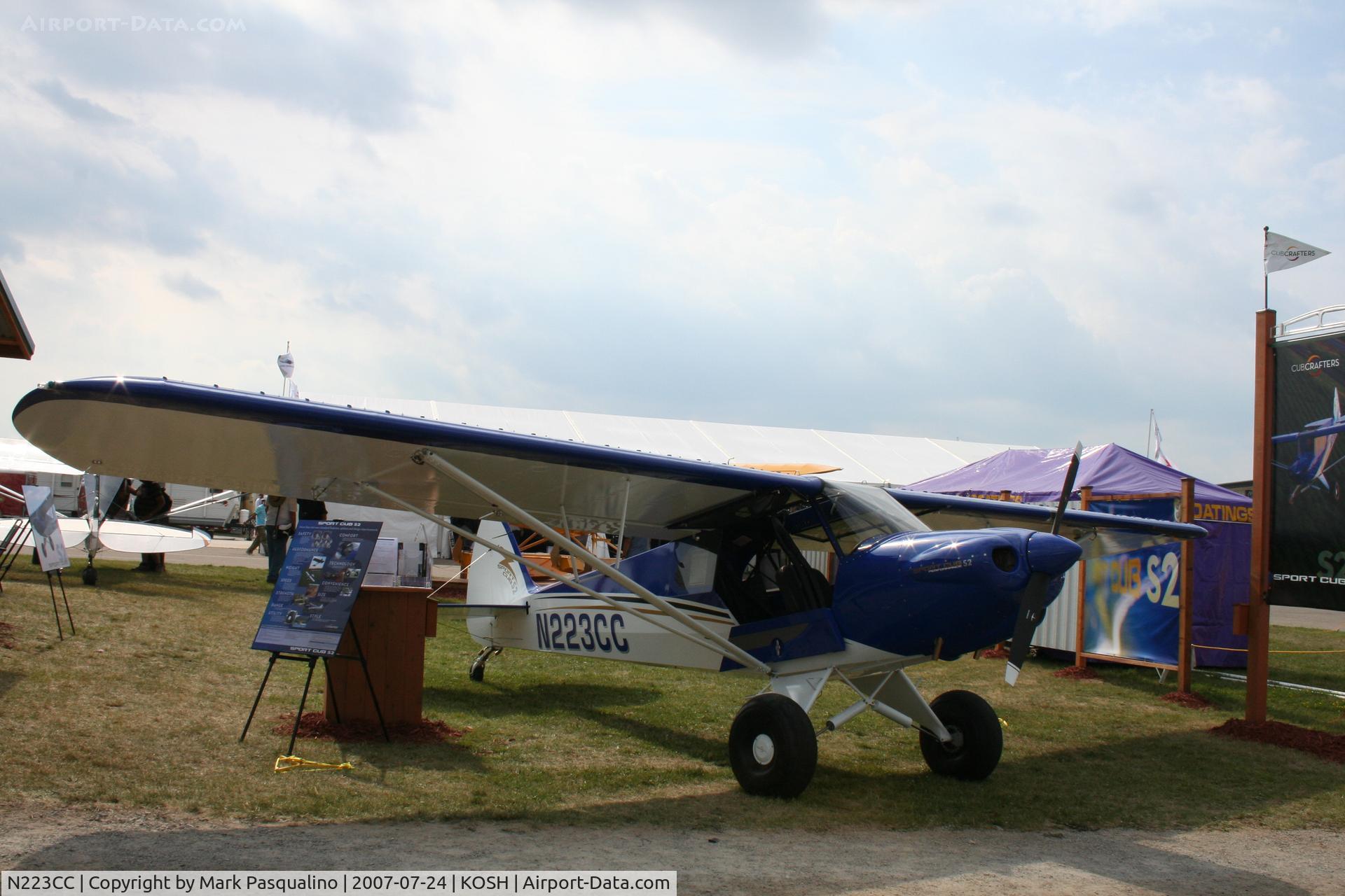 N223CC, 2007 Cub Crafters CC11-100 Sport Cub C/N CC11-00038, CC11-100
