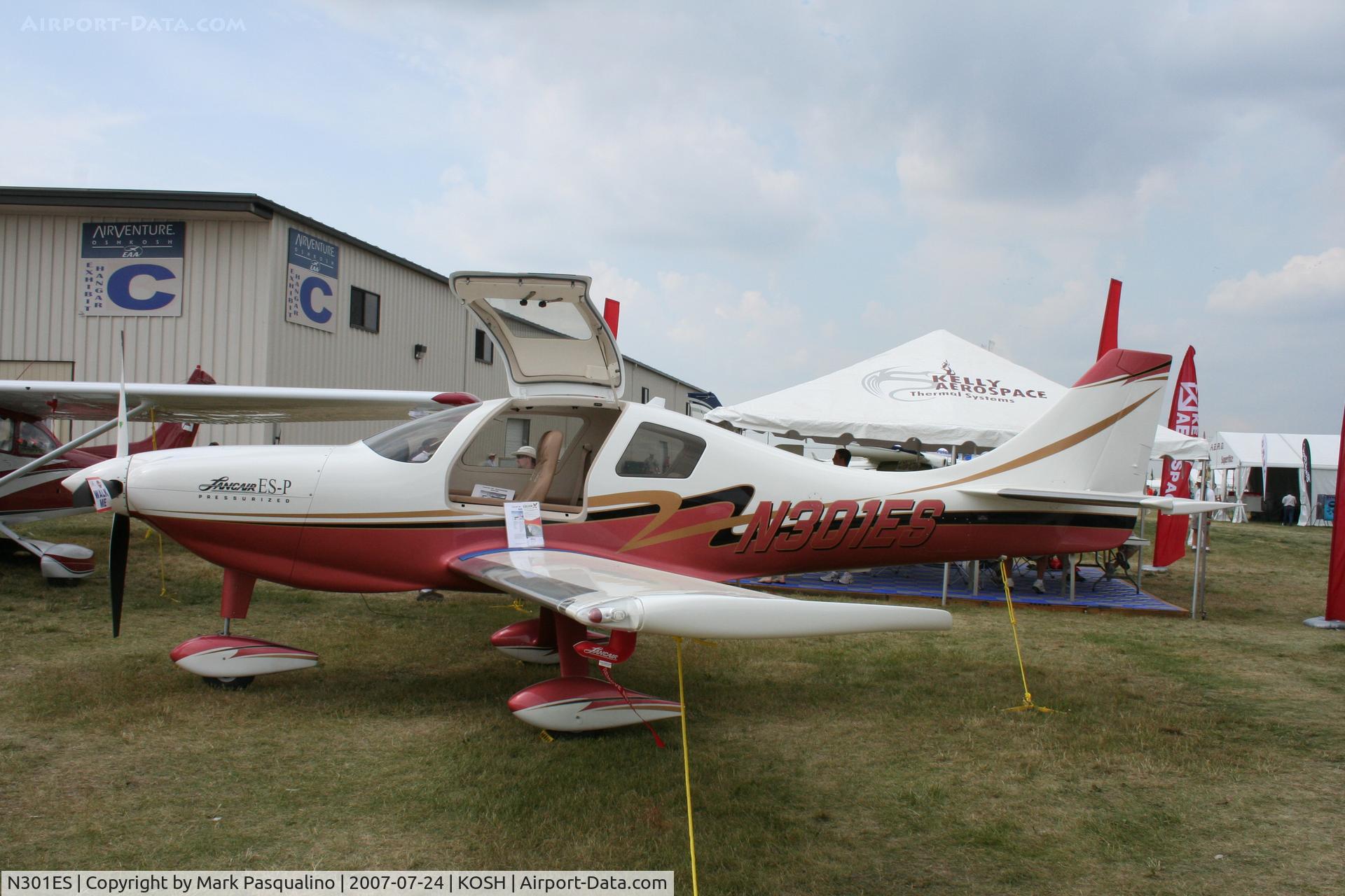 N301ES, 2006 Lancair ES-P C/N ESP-192, Lancair ES-P