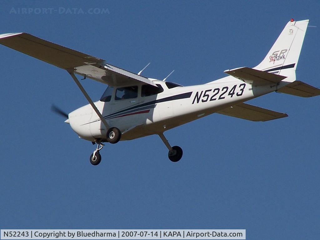 N52243, 2002 Cessna 172S C/N 172S9145, Landing 17L