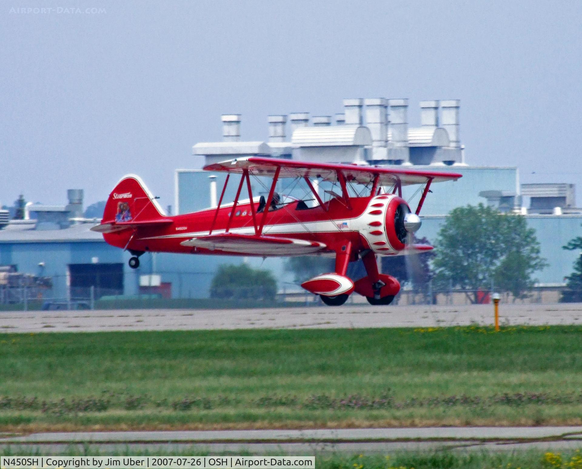 N450SH, 1943 Boeing B75N1 C/N 75-8004, Off-N-Running