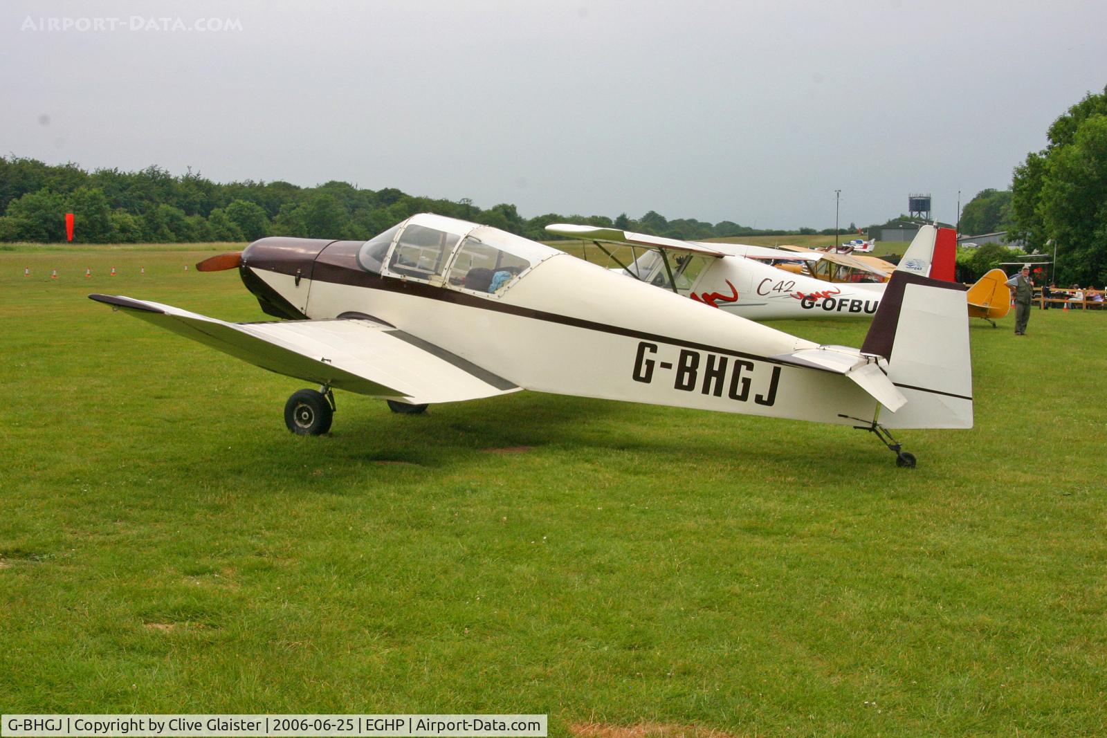 G-BHGJ, 1967 Wassmer (Jodel) D-120 Paris-Nice C/N 336, Previous ID: F-BOYB Built: 1967