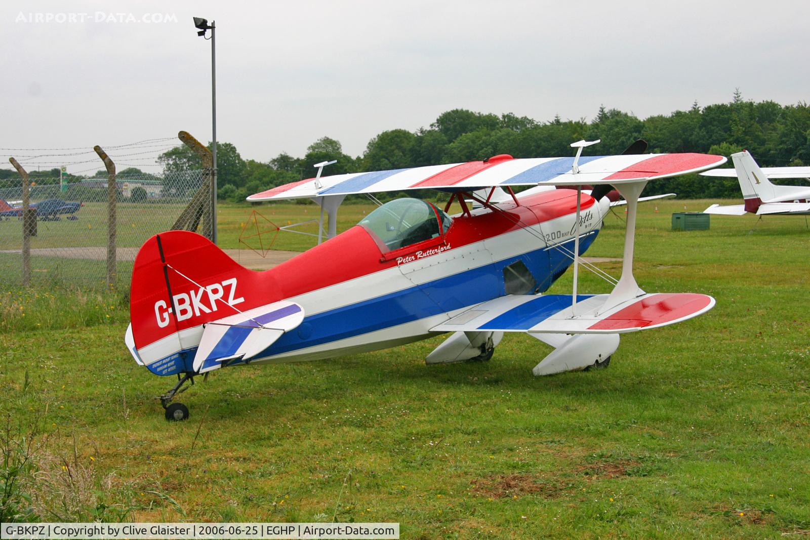 G-BKPZ, 1984 Pitts S-1T Special C/N PFA 009-10852, Built: 1984