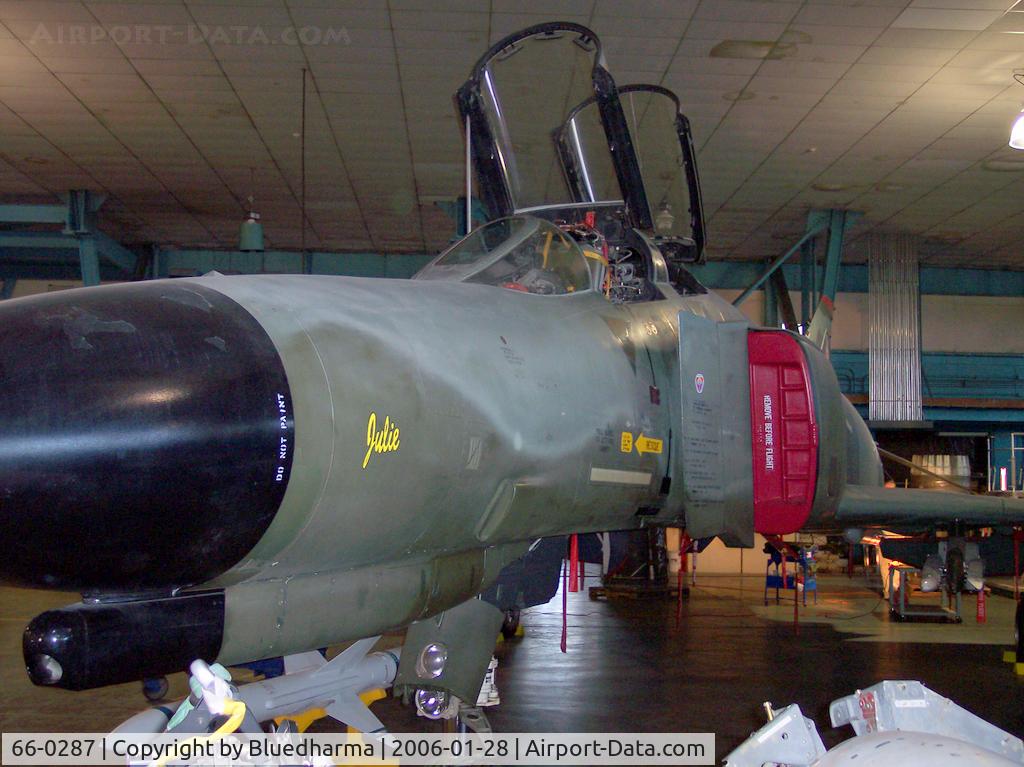 66-0287, 1966 McDonnell GF-4E Phantom II C/N 2280, Display at Wings Over the Rockies Air and Space Museum