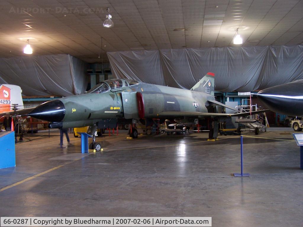 66-0287, 1966 McDonnell GF-4E Phantom II C/N 2280, Display at Wings Over the Rockies Air and Space Museum
