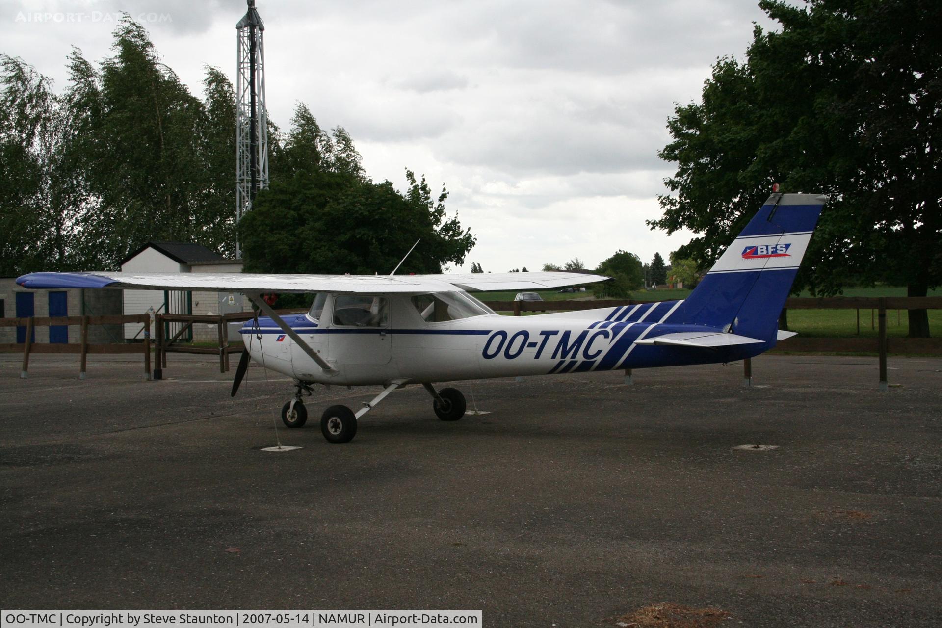 OO-TMC, Cessna 152 C/N 15282624, Taken on an Aeroprint tour @ Namur