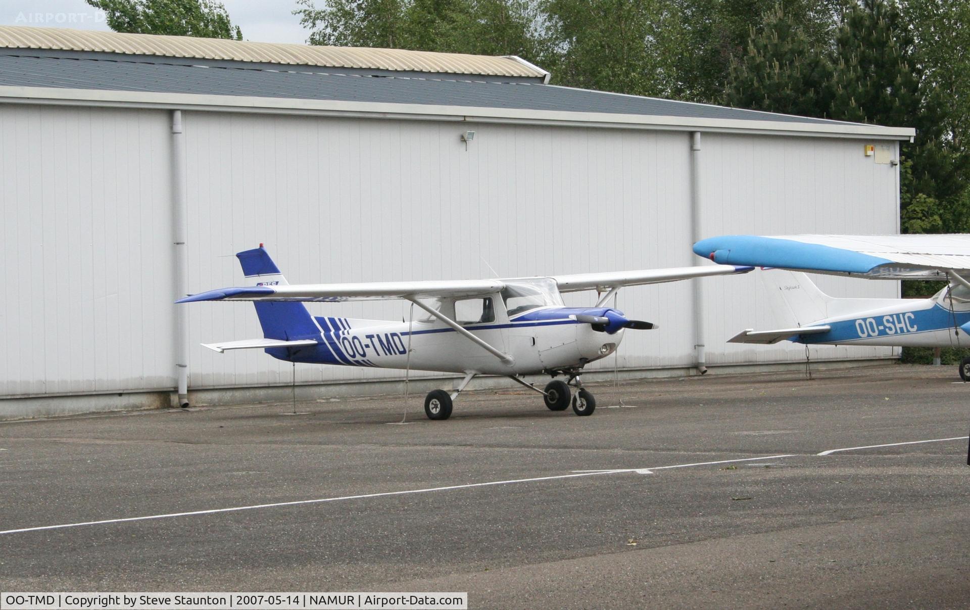 OO-TMD, 1978 Reims-Cessna F152 C/N F15201513, Taken on an Aeroprint tour @ Namur