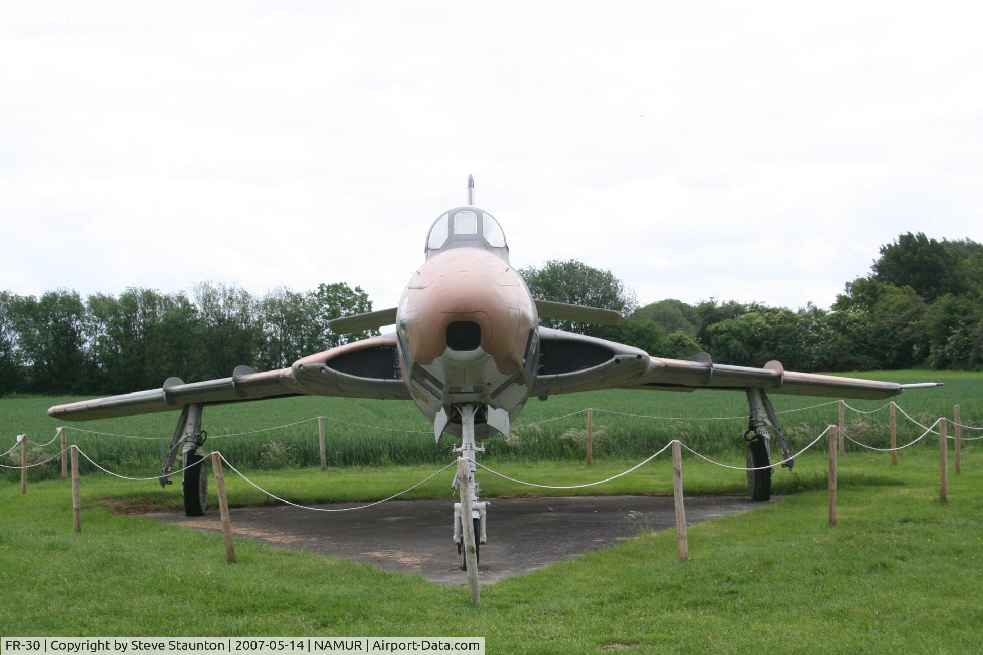 FR-30, Republic RF-84F Thunderflash C/N Not found (51-17015), Taken on an Aeroprint tour @ Namur