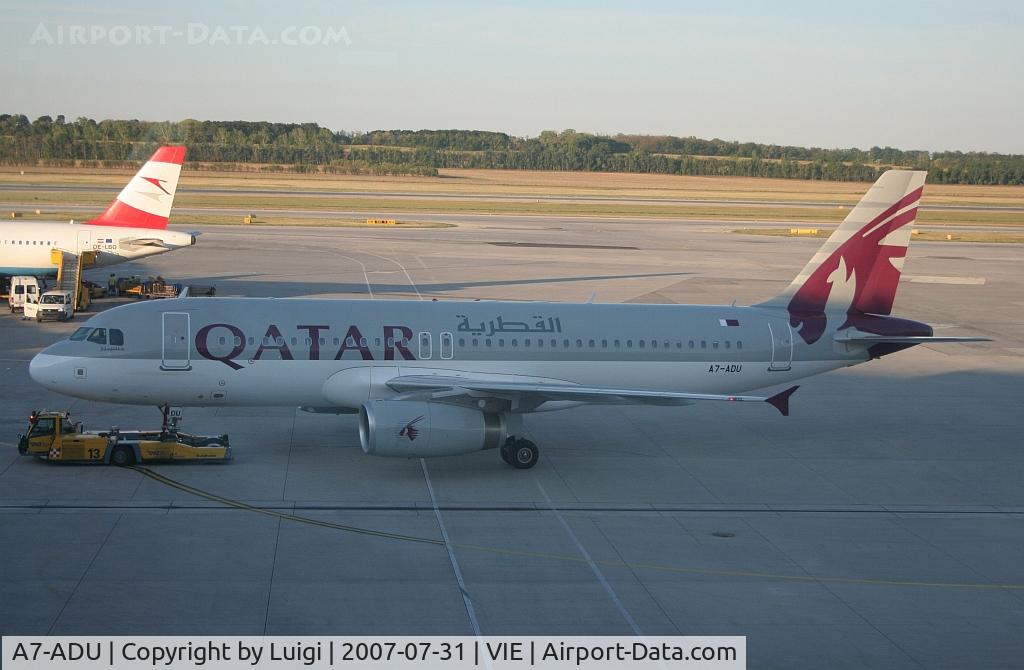 A7-ADU, 2007 Airbus A320-232 C/N 3071, Qatar Airways A320