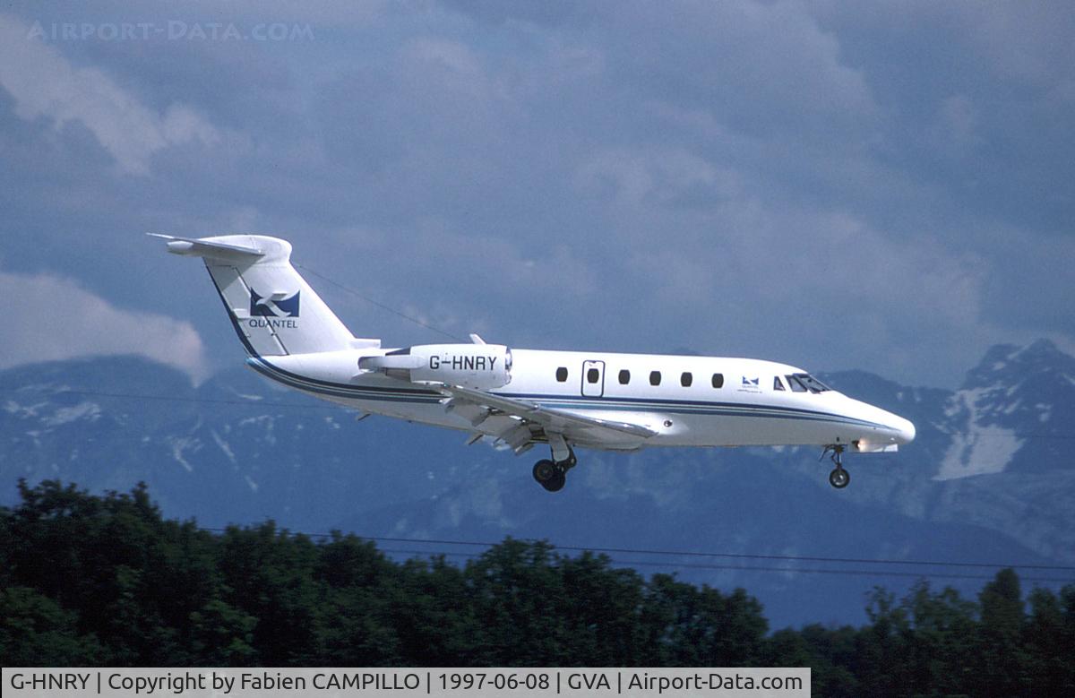 G-HNRY, 1992 Cessna 650 Citation VI C/N 650-0219, Quantel