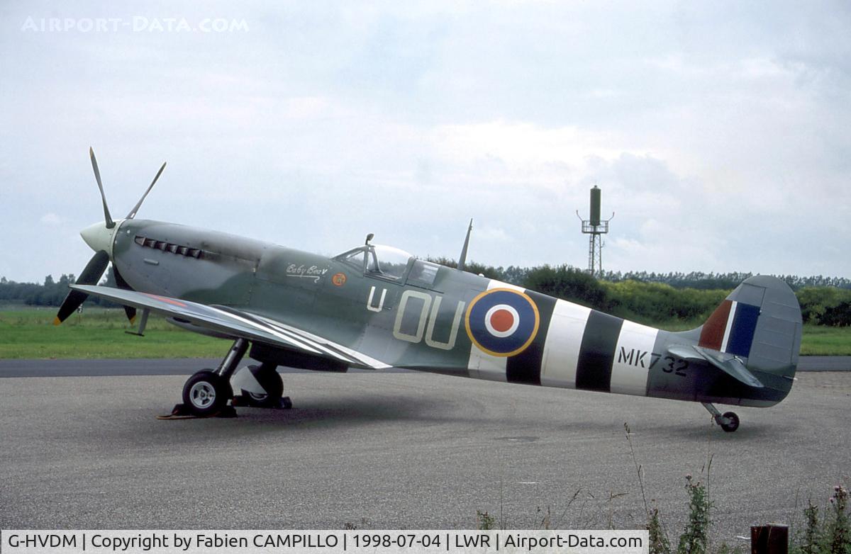 G-HVDM, 1943 Supermarine 361 Spitfire LF.IXc C/N CBAF.IX.1732, Leewarden 1998 Open Day