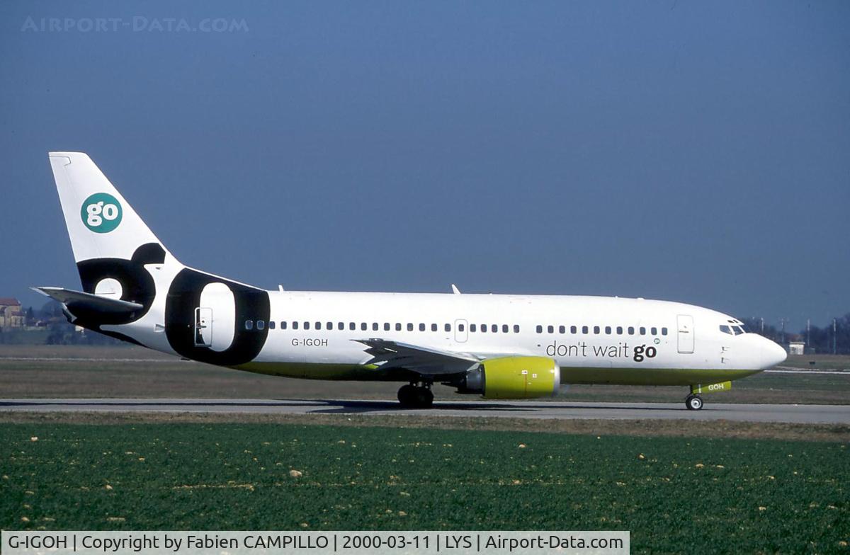 G-IGOH, 1988 Boeing 737-3Y0 C/N 23926, don't wait go