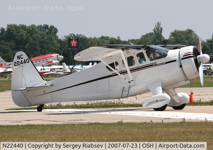 N22440, 1941 Howard Aircraft DGA-15P C/N 539, EAA AirVenture 2007