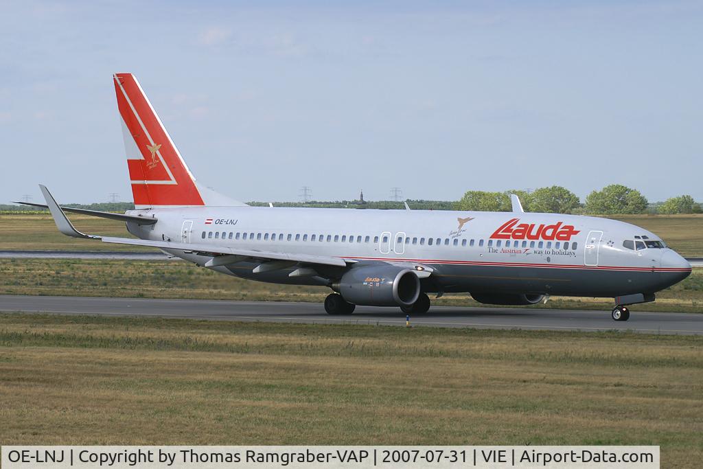 OE-LNJ, 1998 Boeing 737-8Z9 C/N 28177, Lauda Air Boeing 737-800