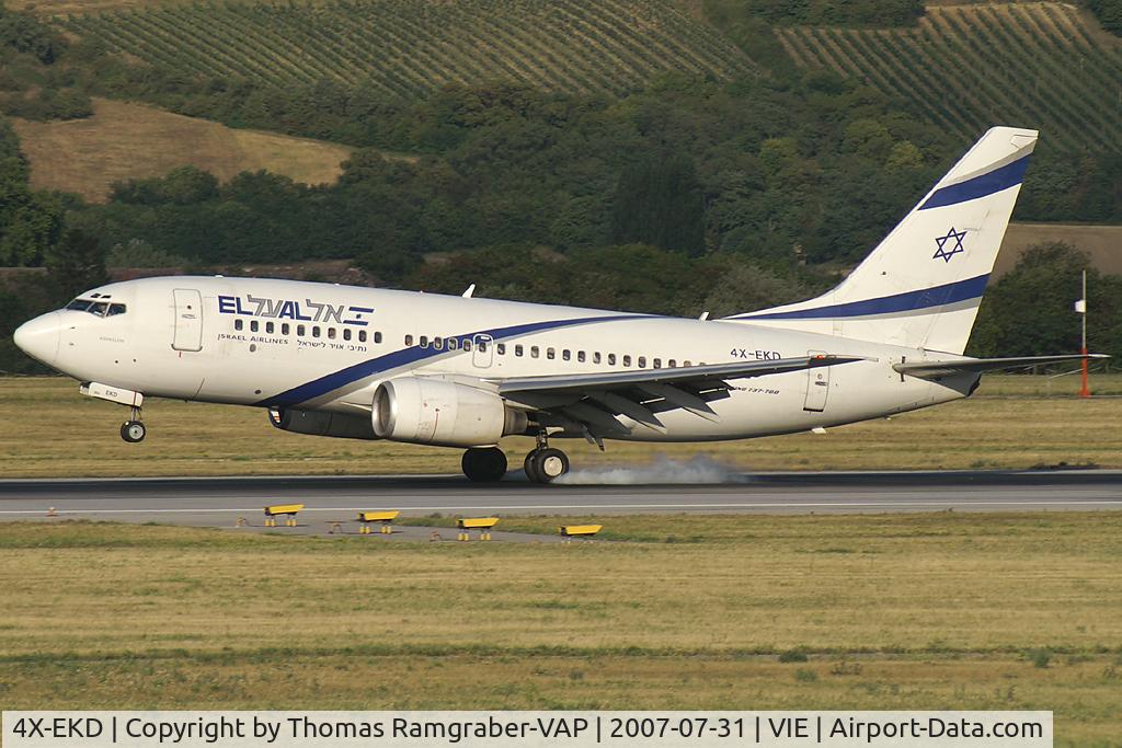 4X-EKD, 1999 Boeing 737-758 C/N 29960, El Al Israel Airlines Boeing 737-700